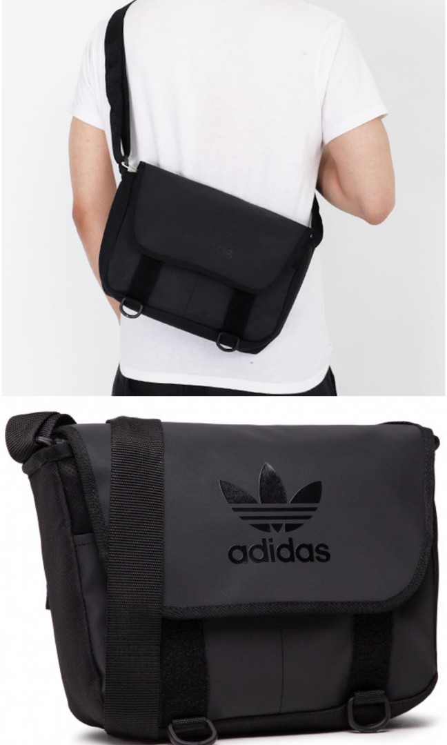Buy adidas Originals Small Black Adicolor Contempo Utility Messenger Bag  from Next Egypt