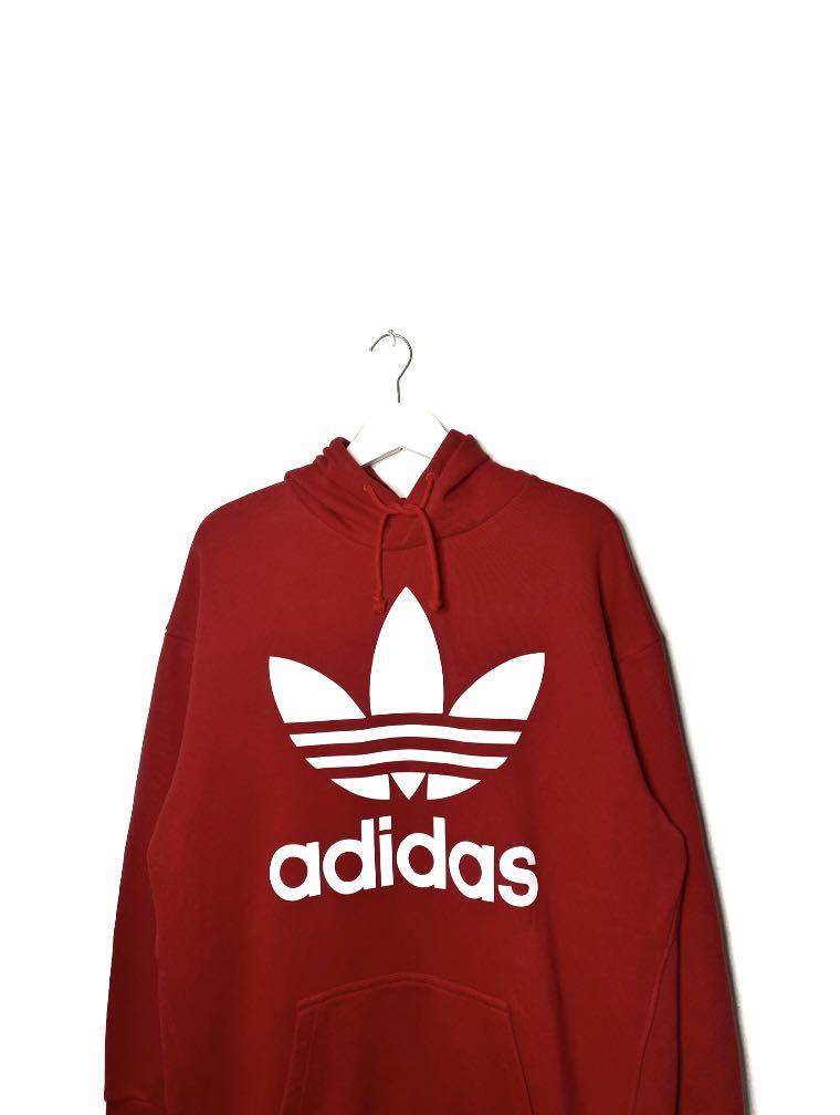 Adidas clearance trefoil red