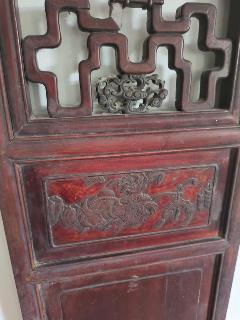 X2 Antique wall panels, Furniture & Home Living, Home Decor, Frames