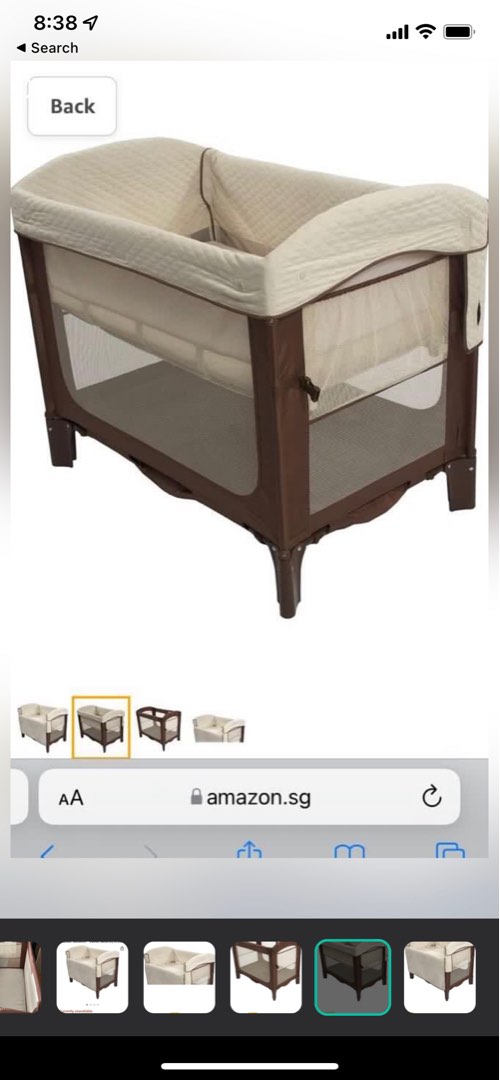 Arm Reach Co Sleeper (convertible to a playpen), Babies & Kids, Baby