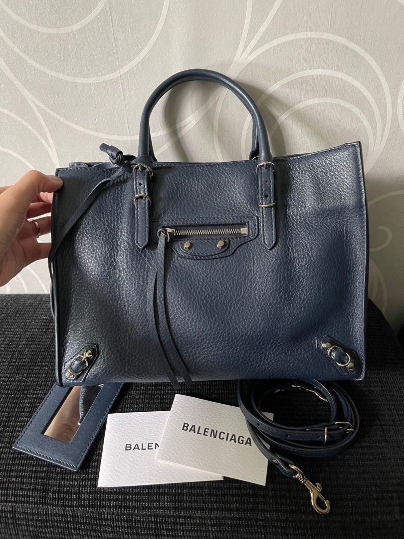 AUTHENTIC BALENCIAGA MINI PAPIER ZIP A6 BLACK Luxury Bags  Wallets on  Carousell