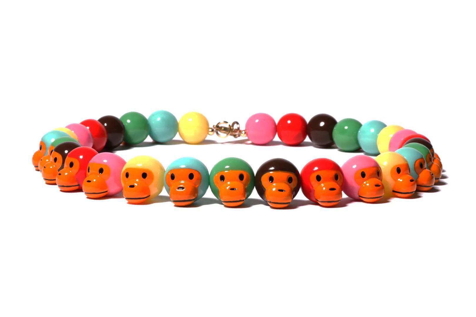 BAPE BABY MILO RAINBOW NECKLACE, Women's Fashion, Jewelry