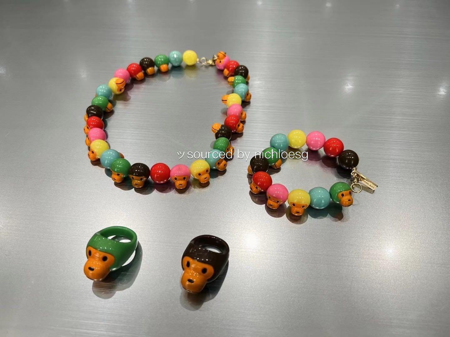 BAPE BABY MILO RAINBOW NECKLACE