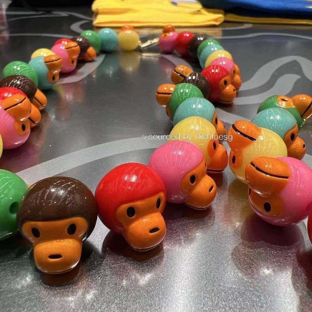 BAPE BABY MILO RAINBOW NECKLACE