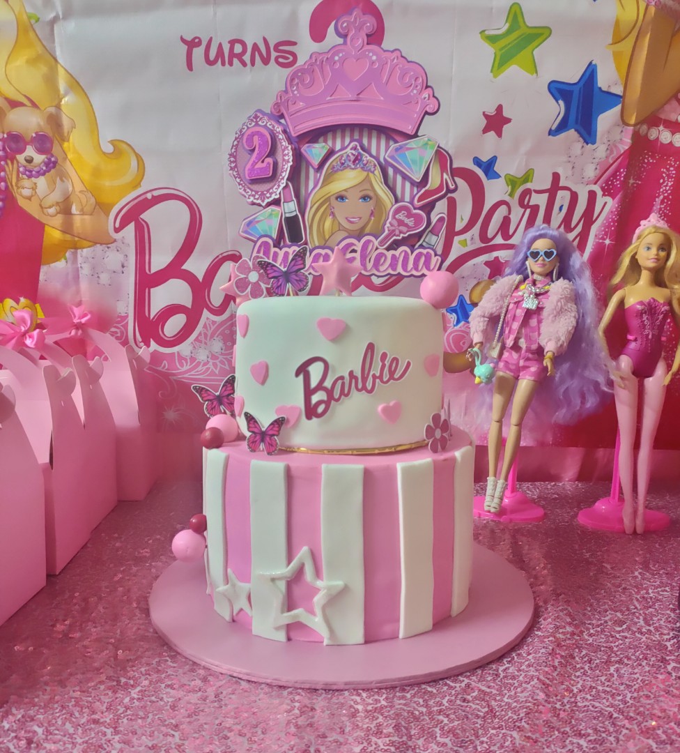 Deliver layered 2 tier barbie birthday special cake to Pune Today, Free  Shipping - PuneOnlineFlorists