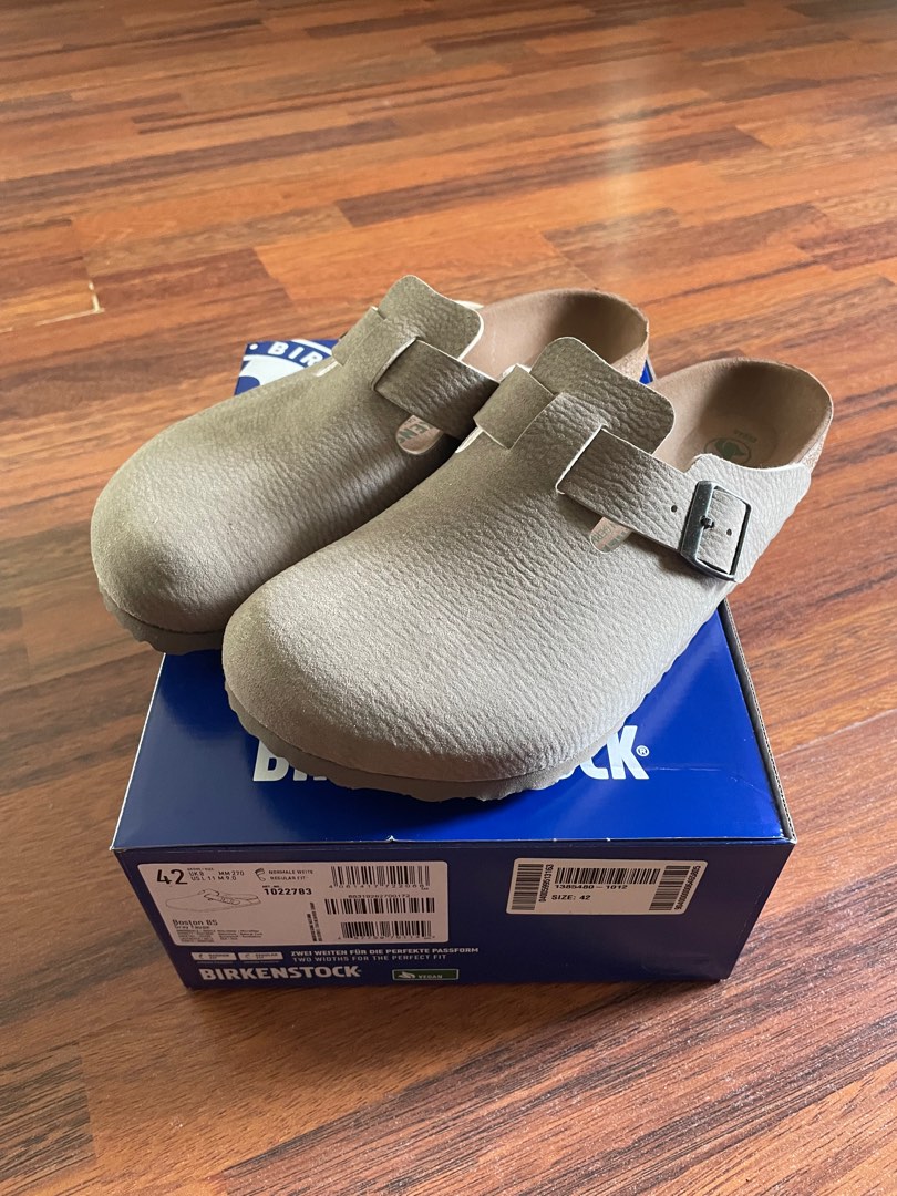 Birkenstock Boston, Men's Fashion, Footwear, Flipflops and Slides on  Carousell