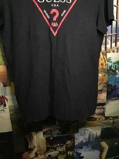 Black Guess TriLogo Shirt