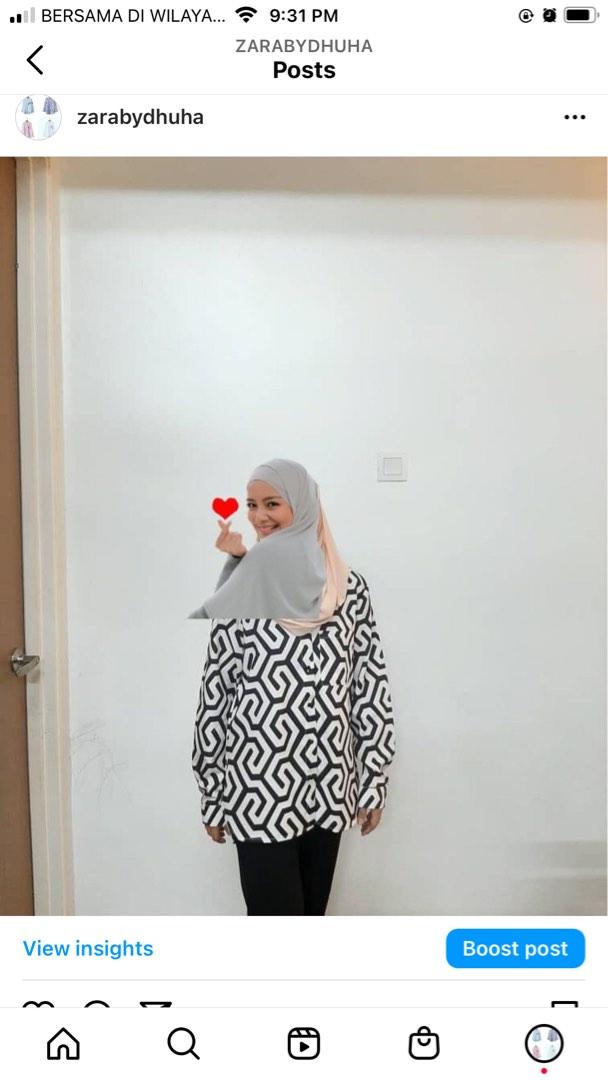 Blouse (Category: Blouses) located in Kepala Batas. Submitted by sarahsaad (Listing ID 1180232000, Image 3). Description: RM 49 Inspired Blouse XS: bust 100cm length 72cm .