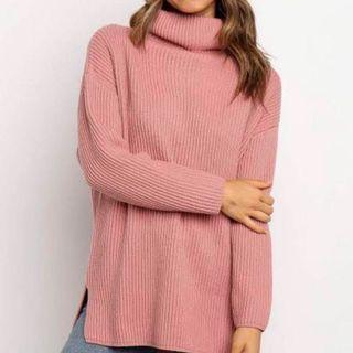Blush oversized knit sz 6