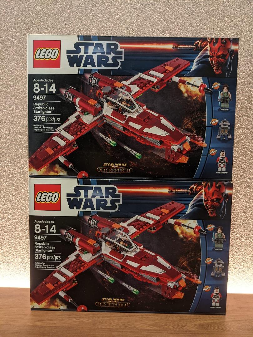 BRAND NEW LEGO 9497 Star Wars Republic Striker class Starfighter