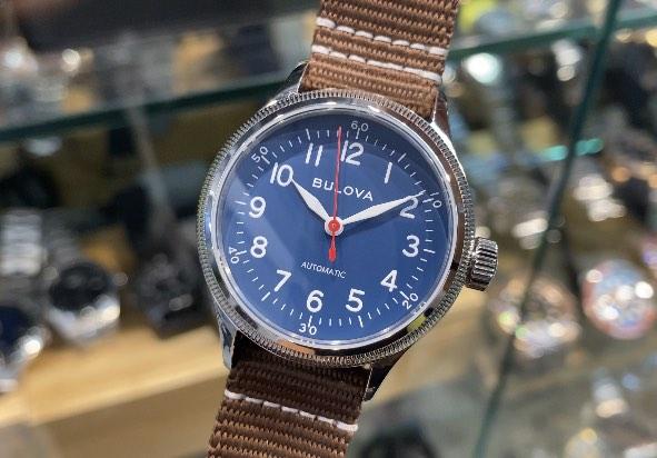 BULOVA automatic watch Military A-11 Hack Watch 96A282 寶路華 自動機械手上鍊 軍事系列 ...