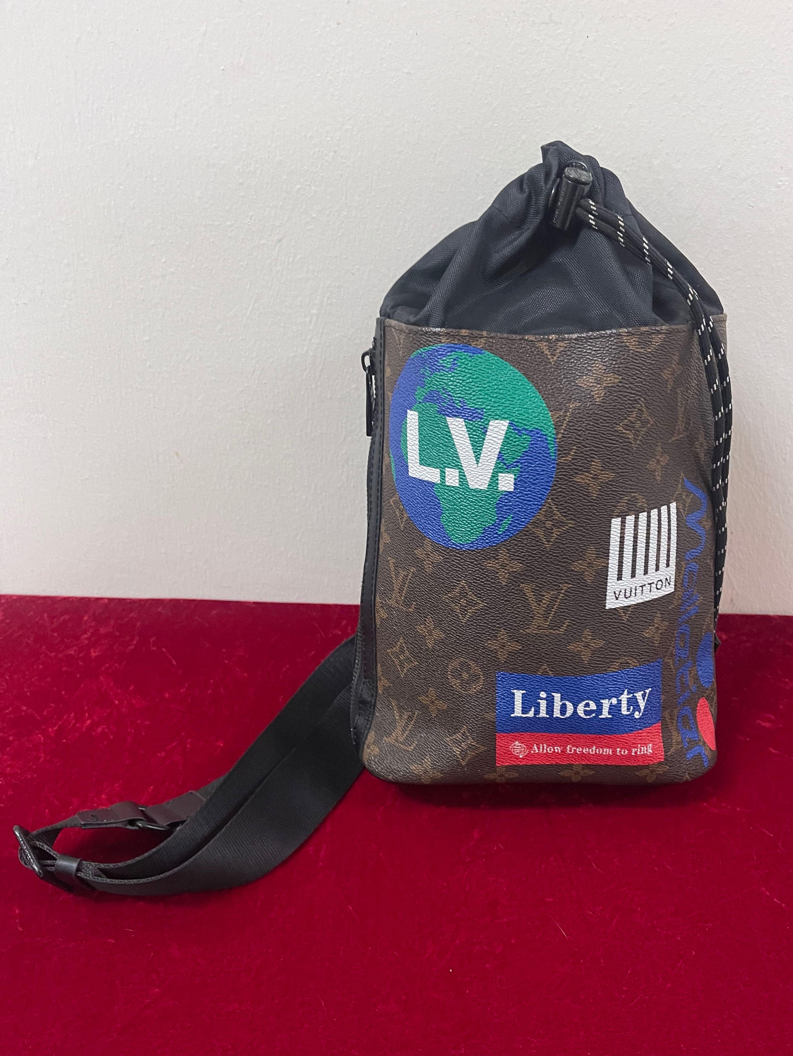 Bundle LV chalk sling bag, Men's Fashion, Bags, Sling Bags on Carousell