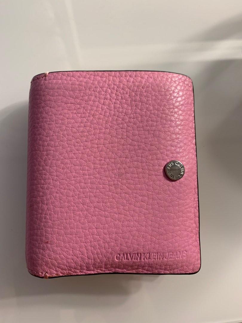 Calvin klein pink wallet clearance