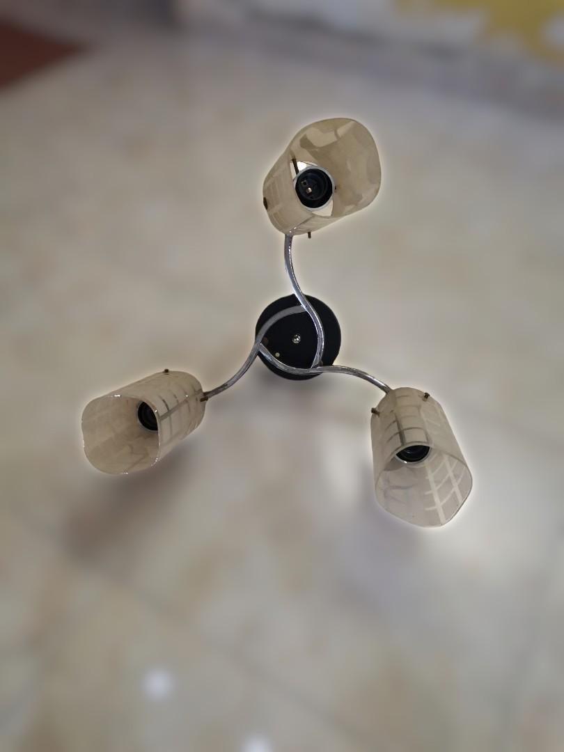 Ceiling light - lampu siling, Furniture & Home Living, Lighting & Fans