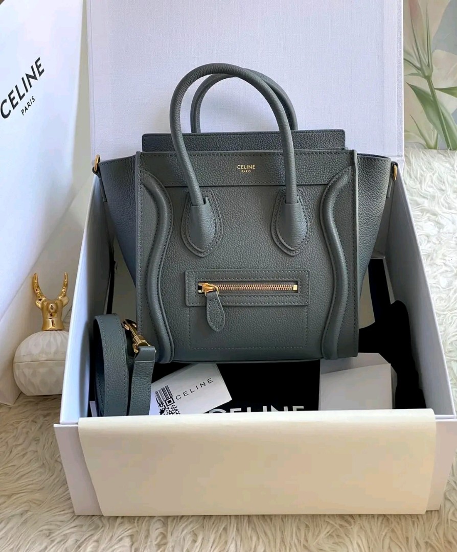 CELINE GRAY, Women's Fashion, Bags & Wallets, Shoulder Bags on Carousell