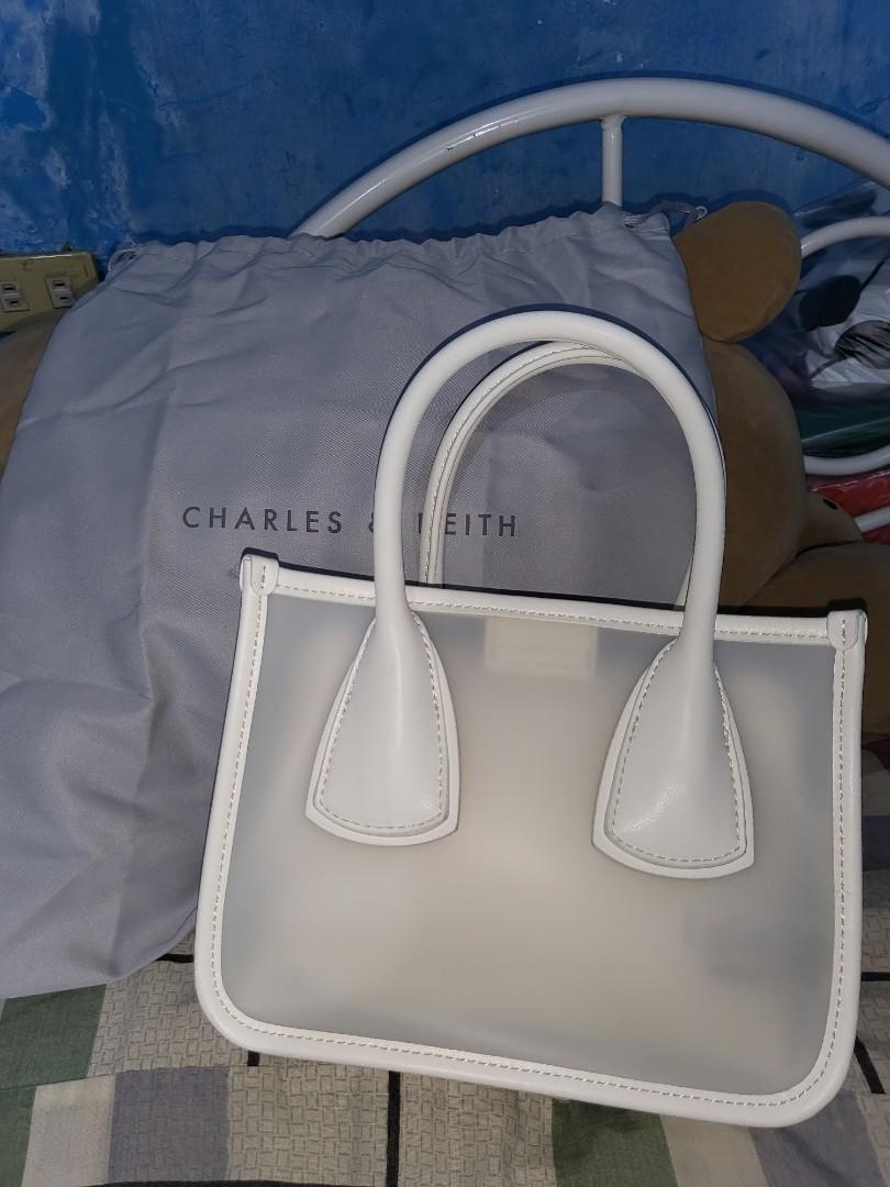 Charles and cheap keith clear bag
