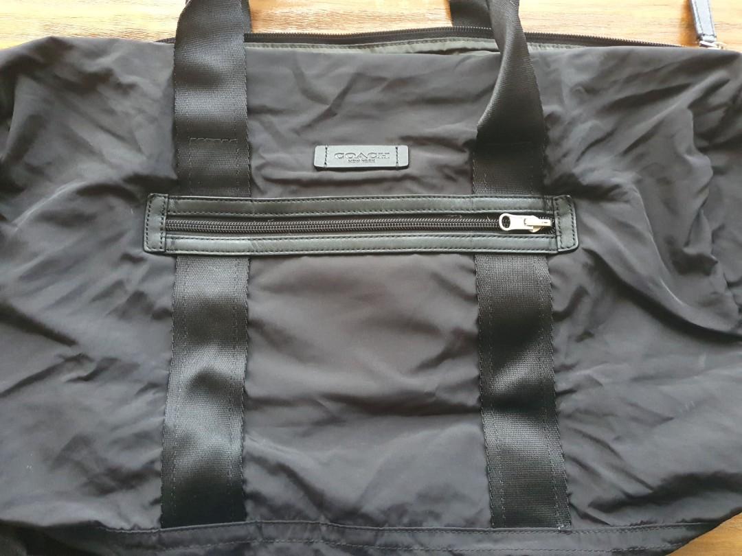 Coach foldable travel bag store