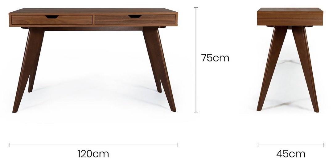 Commune Table Dimension Commune Crimson Console Table / Writing Desk / Study Table, Furniture ...