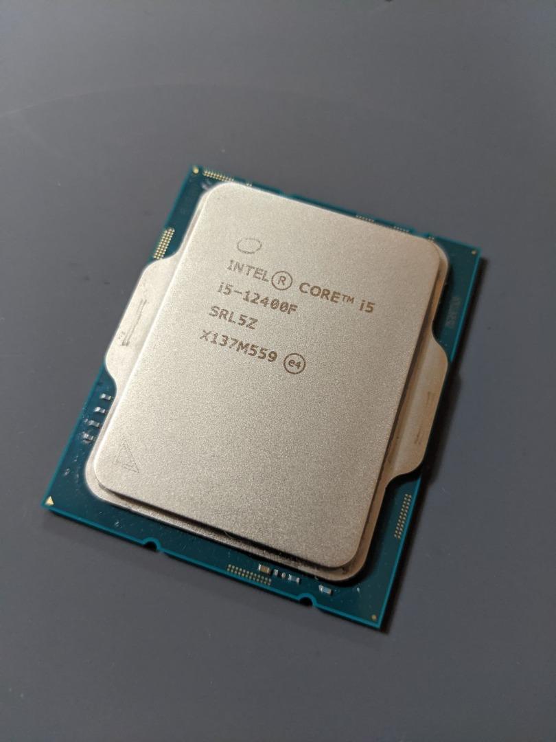 Core i5-12400f CPU - 12th Gen 6c12t, Computers & Tech, Parts ...