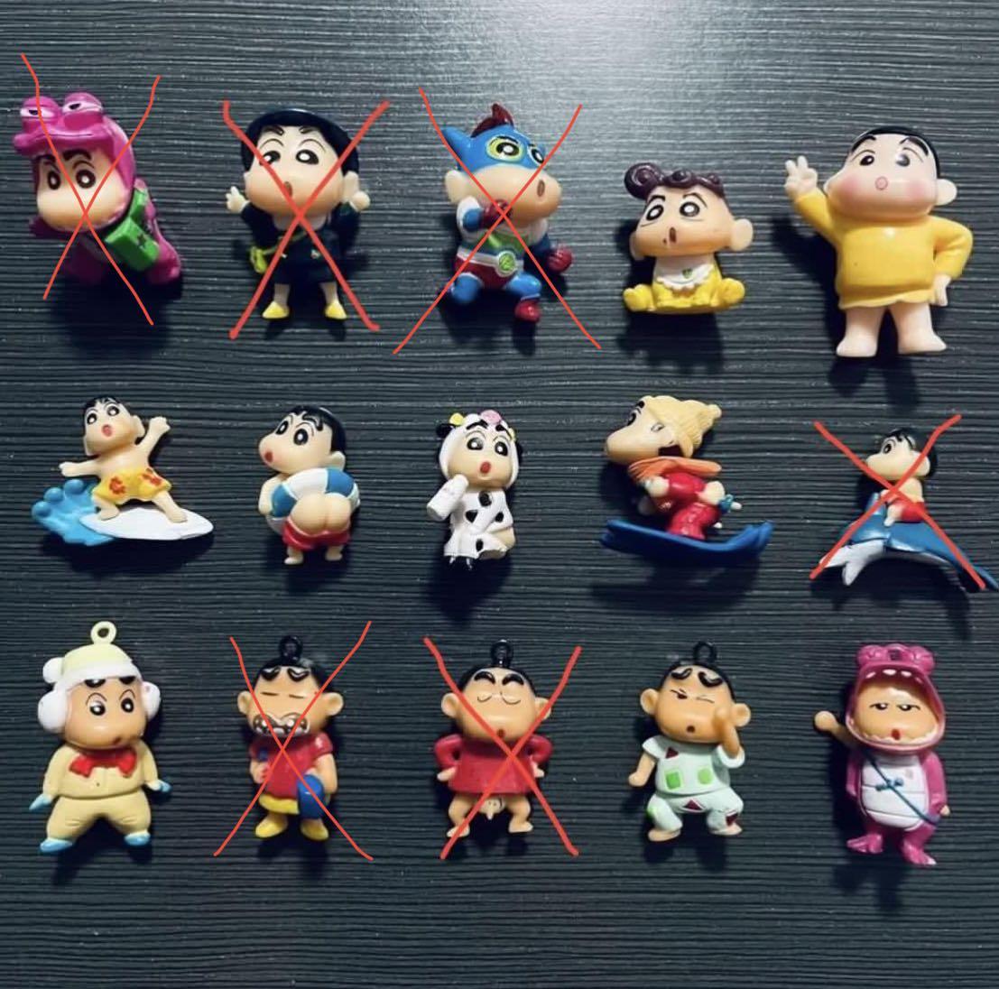 Crayon Shinchan Mini Figurines Collectibles 3D, Hobbies & Toys ...