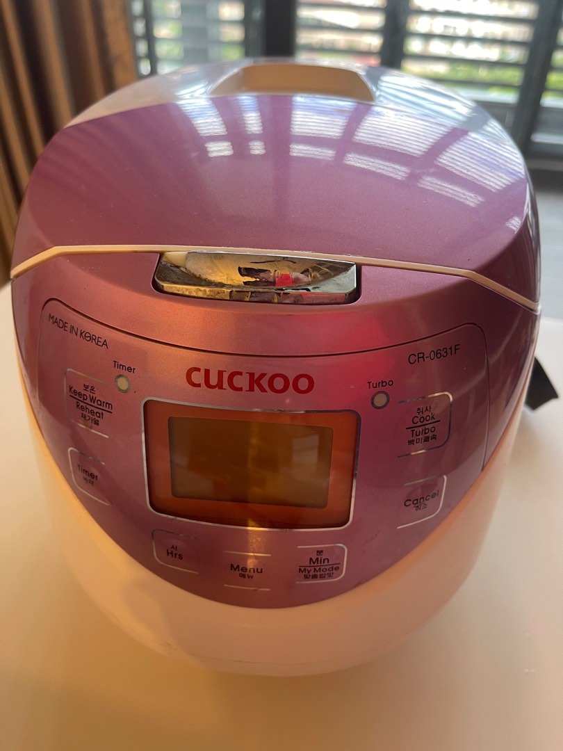 Cuckoo rice cooker CR0631F, TV & Home Appliances, Kitchen Appliances