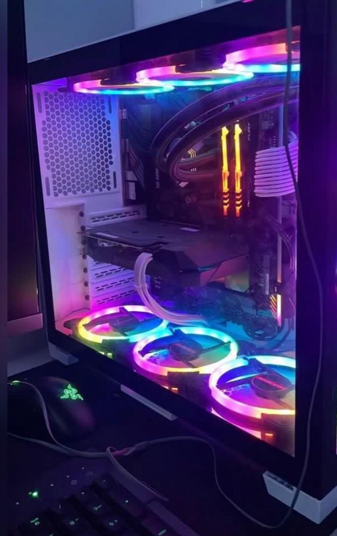 Custom made CPU (Category: Desktops) located in Singapore. Submitted by capos11 (Listing ID 1180126913, Image 2). Description: tip top condition guranteed! For gamers!.