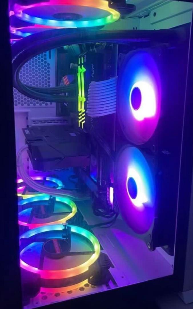Custom made CPU (Category: Desktops) located in Singapore. Submitted by capos11 (Listing ID 1180126913, Image 3). Description: tip top condition guranteed! For gamers!.