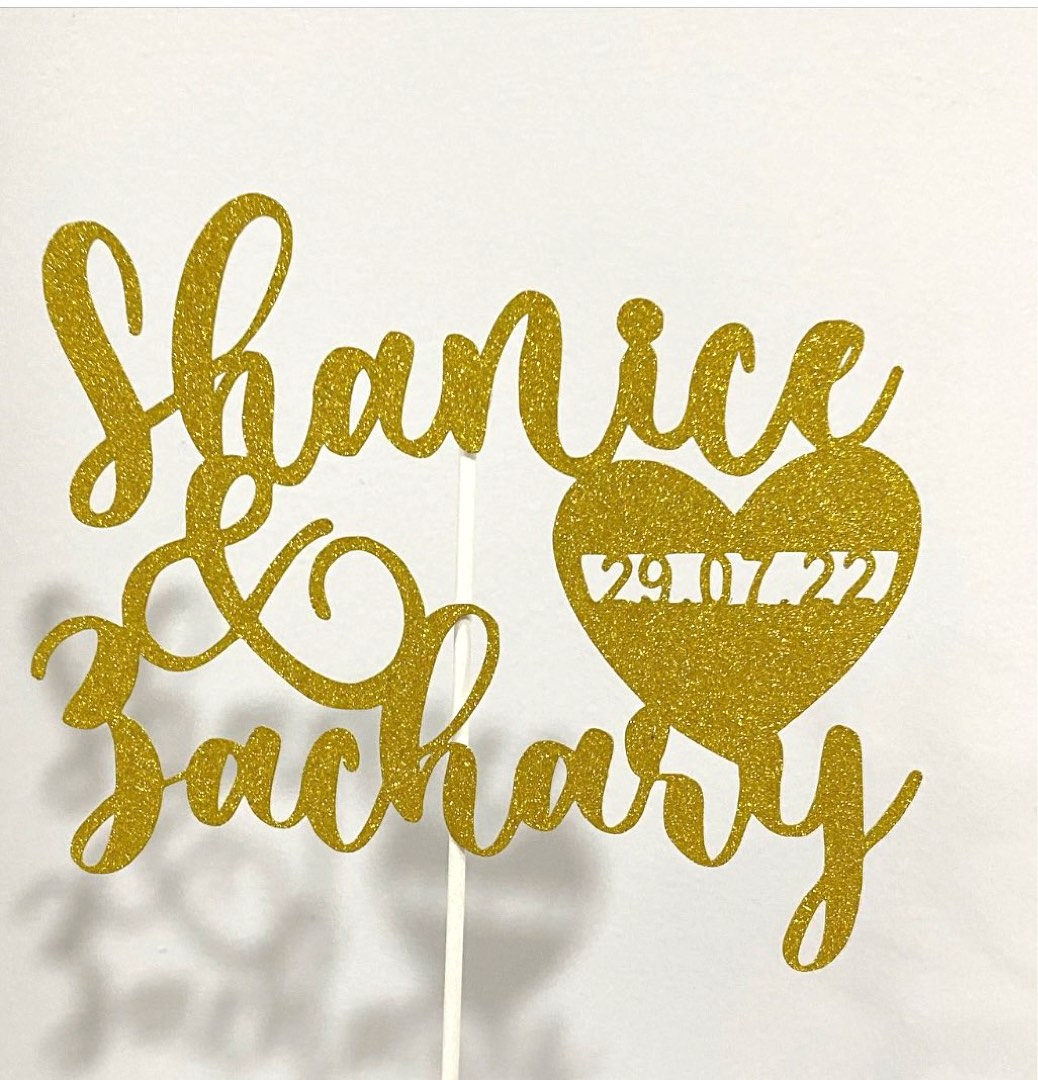 Customised Cake topper, Hobbies & Toys, Stationery & Craft, Occasions ...