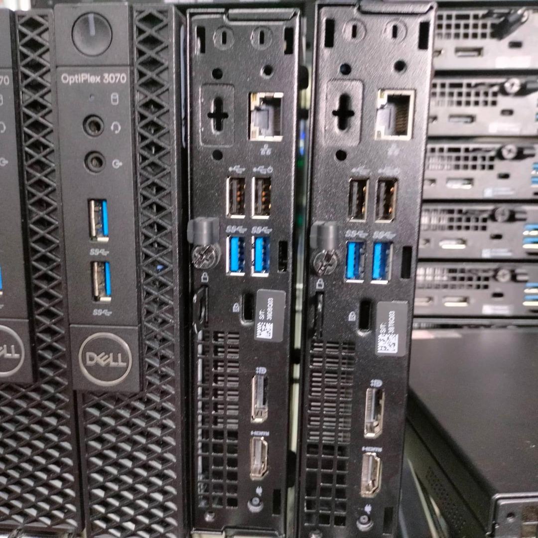 Dell optiplex micro desktop 3070 core i5 9th gen 8gb 256gb m 2