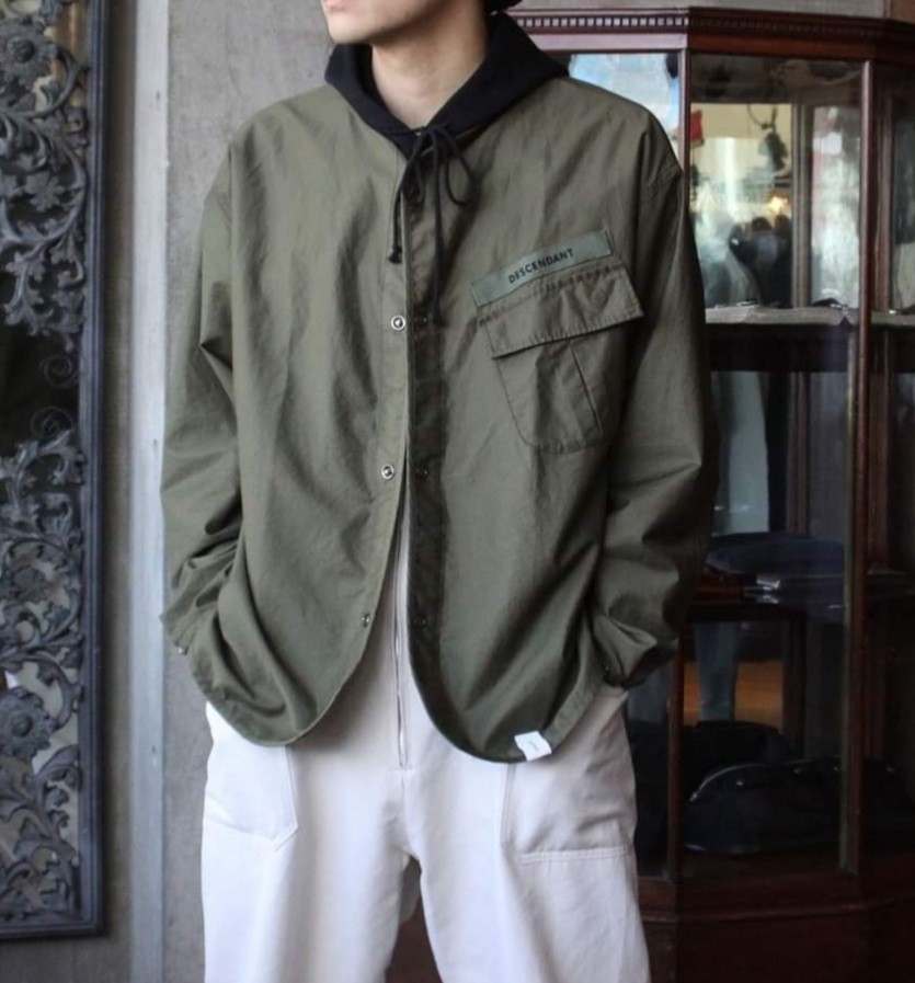 在庫通販DESCENDANT REMNANTS MOLESKIN LS SHIRT トップス