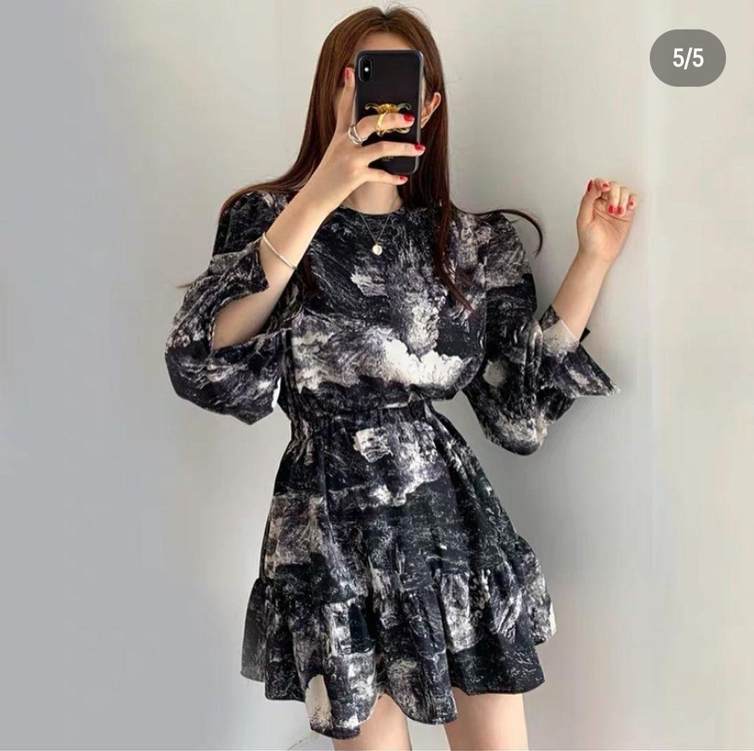 Dior Look alike Dress, Fesyen Wanita, Pakaian Wanita, Gaun & Rok di