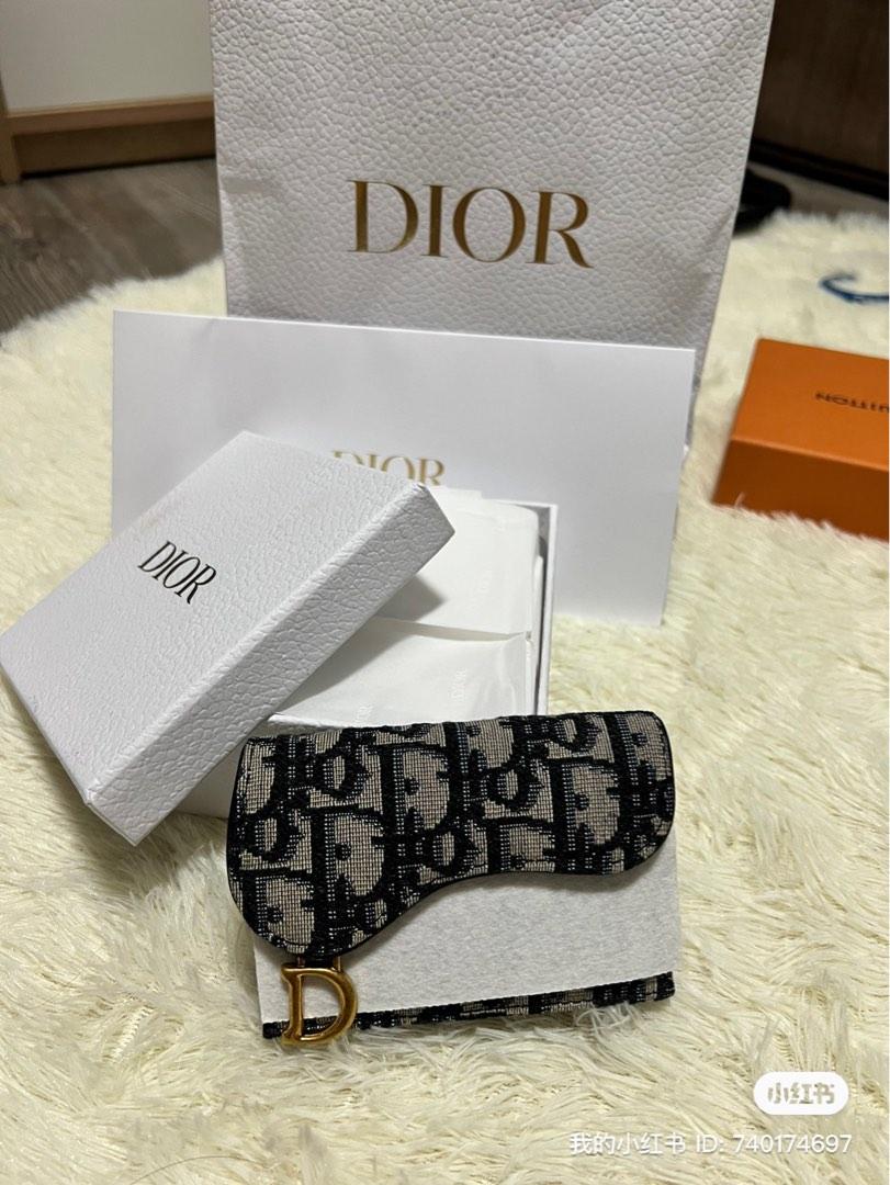 Dior saddle card holder, Women's Fashion, Bags & Wallets, Wallets