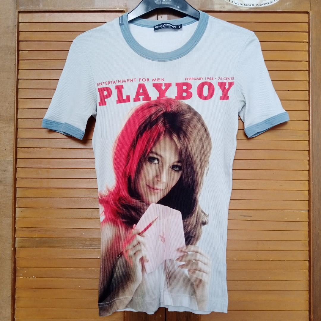 Dolce gabbana sales playboy t shirt