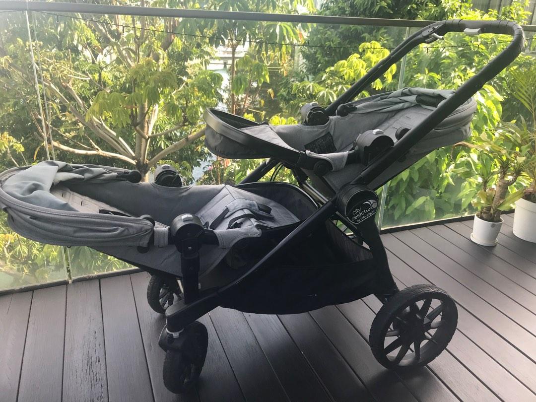 Double stroller City Select Lux (by baby jogger), Babies & Kids, Going