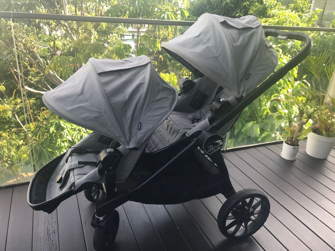 Double stroller City Select Lux (by baby jogger), Babies & Kids, Going