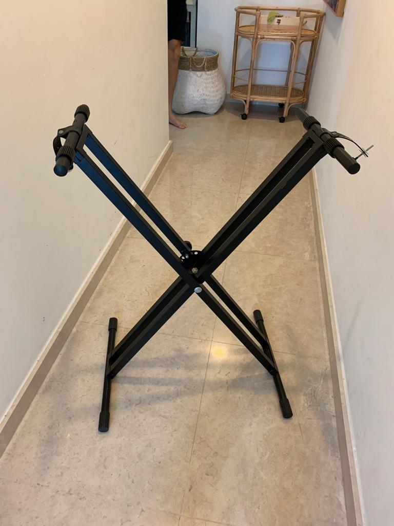 Double Xstand for Keyboard or Digital Piano, Hobbies & Toys, Music & Media, Music Accessories