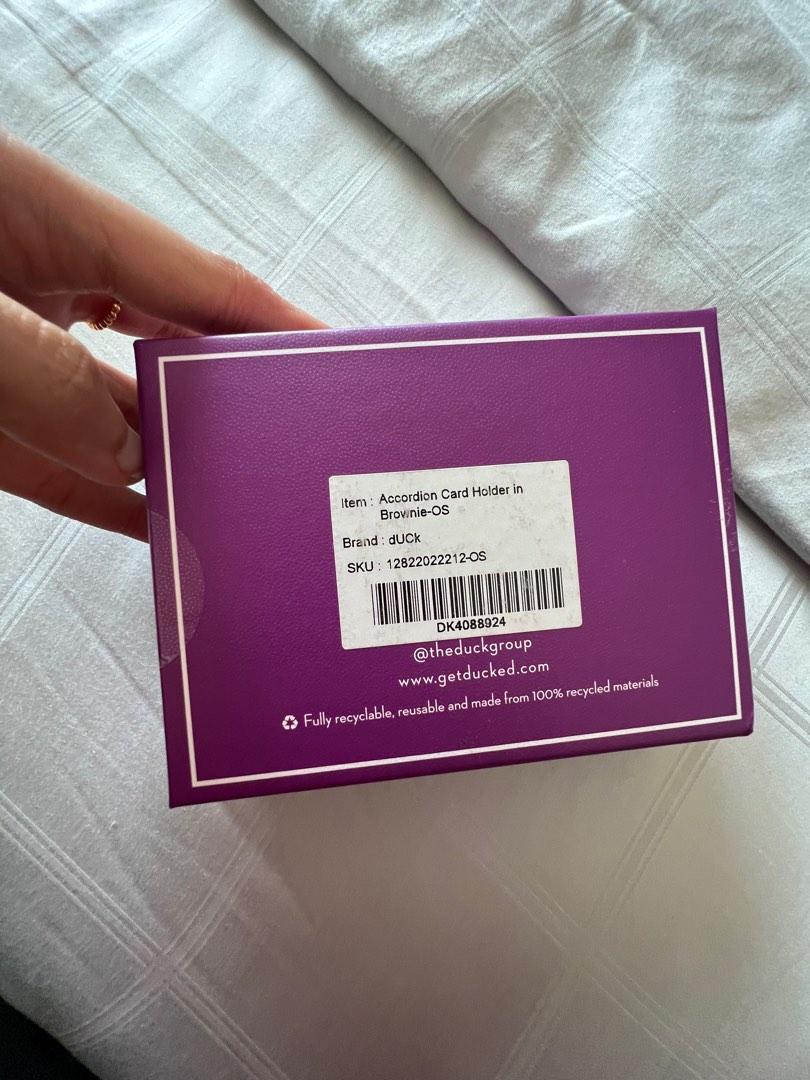 Duck Accordion Card Holder, Women's Fashion, Bags & Wallets, Wallets