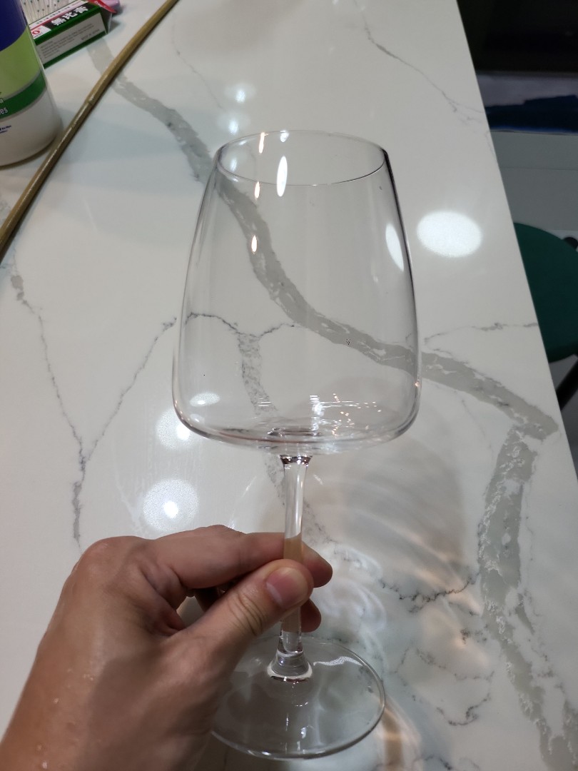 DYRGRIP Red wine glass, clear glass - IKEA