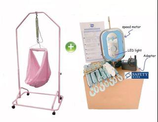 Electronic Auto Baby cradle/ yaolan/ hammock/ spring cot 婴儿摇篮
