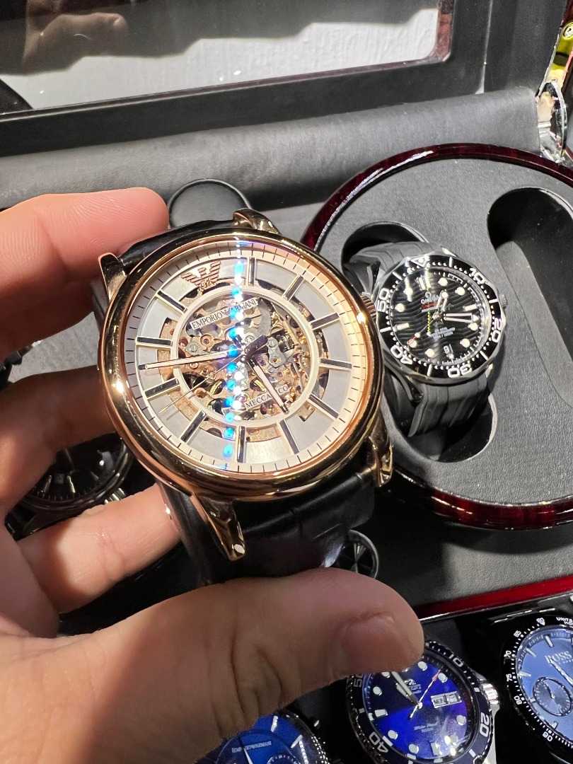 Emporio Armani Men's Automatic AR60007 SecondHand, Luxury, Watches on