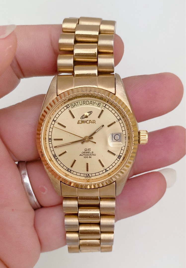 Enicar Swiss 36mm Men s Fashion Watches Accessories Watches