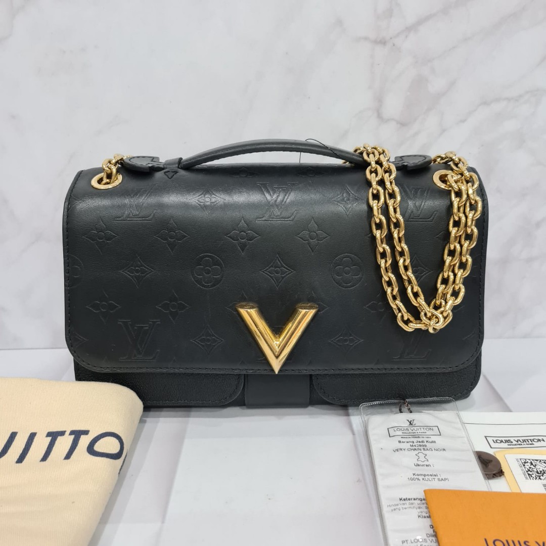 Louis Vuitton WOC WALLET ON CHAIN IVY CROSSBODY BAG FLAP TOURTERELLE GRAY  CREAM
