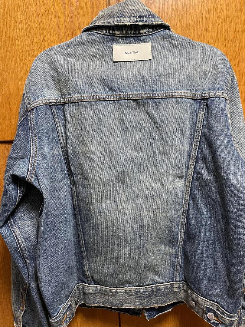 Fear Of God - FOG Essentials Denim Jacket, 男裝, 外套及戶外衣服