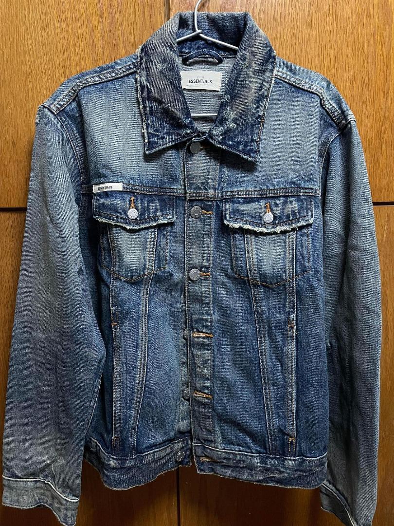 Fear Of God - FOG Essentials Denim Jacket, 男裝, 外套及戶外衣服