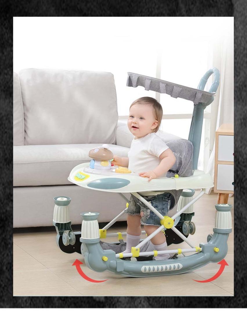 Foldable Baby Rocker Walker, Babies & Kids, Going Out, Strollers on ...