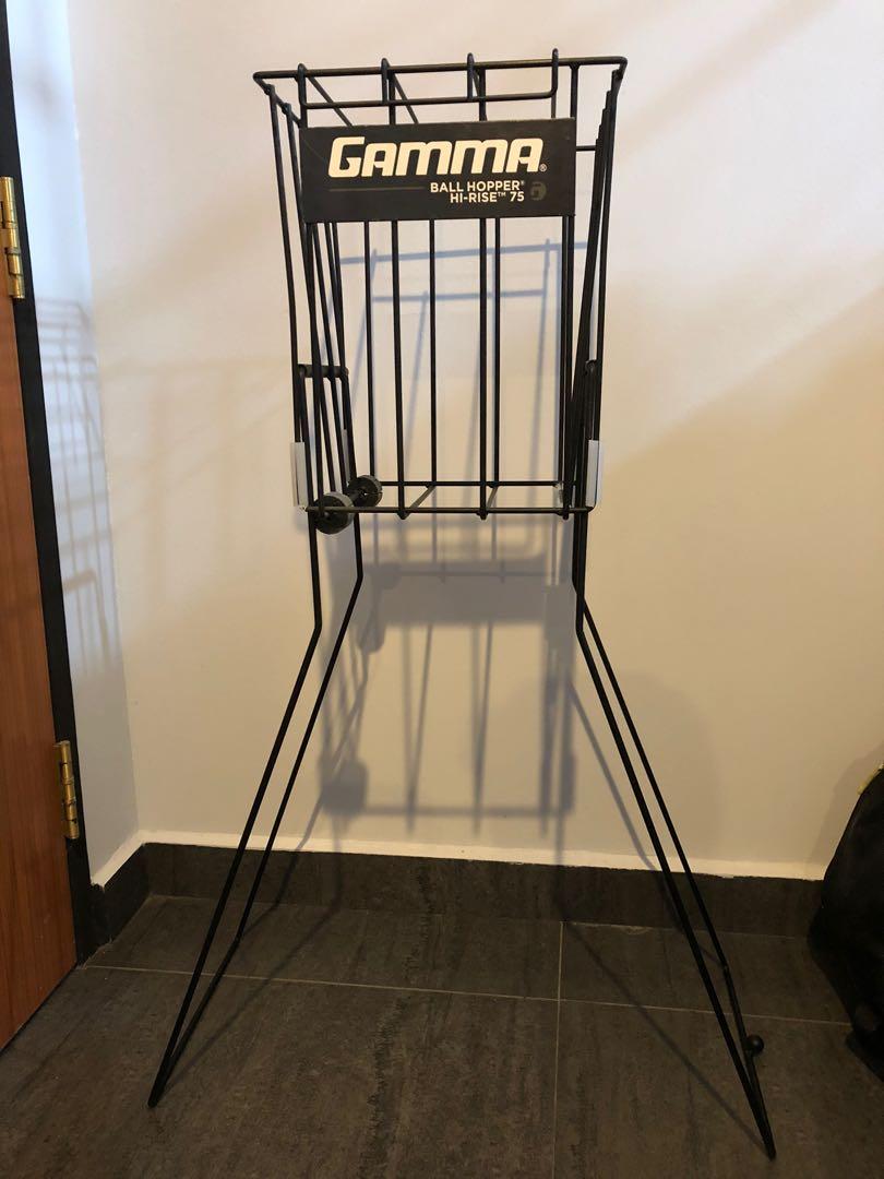 Gamma tennis ball hopper, Sports Equipment, Sports & Games, Racket
