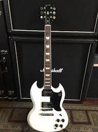 Gibson sg standard alpine white hot sale