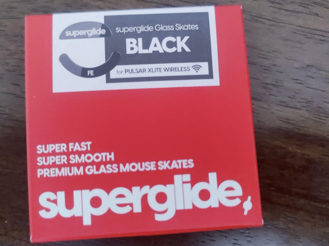 Glass skates (Category: Mouse & Mousepads) located in Singapore. Submitted by yu3rr (Listing ID 1180098620, Image 2). Description: lethal skates V2 g pro x 1 black 1 white pulsar xlite glass skates black 30 no negotiable.