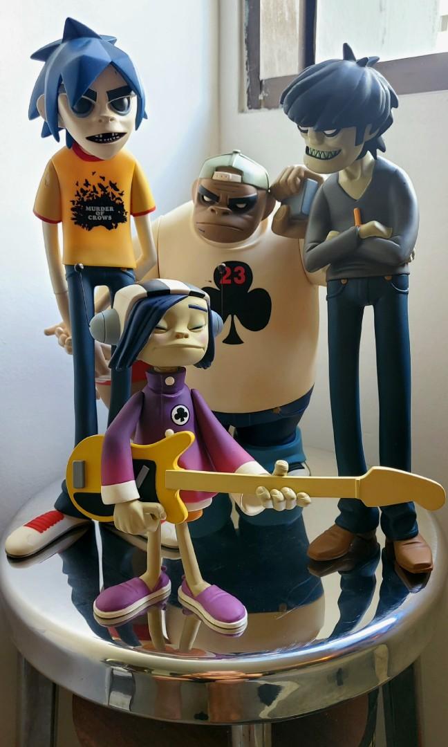 Gorillaz Vinyl Figures 13", Hobbies & Toys, Memorabilia & Collectibles ...