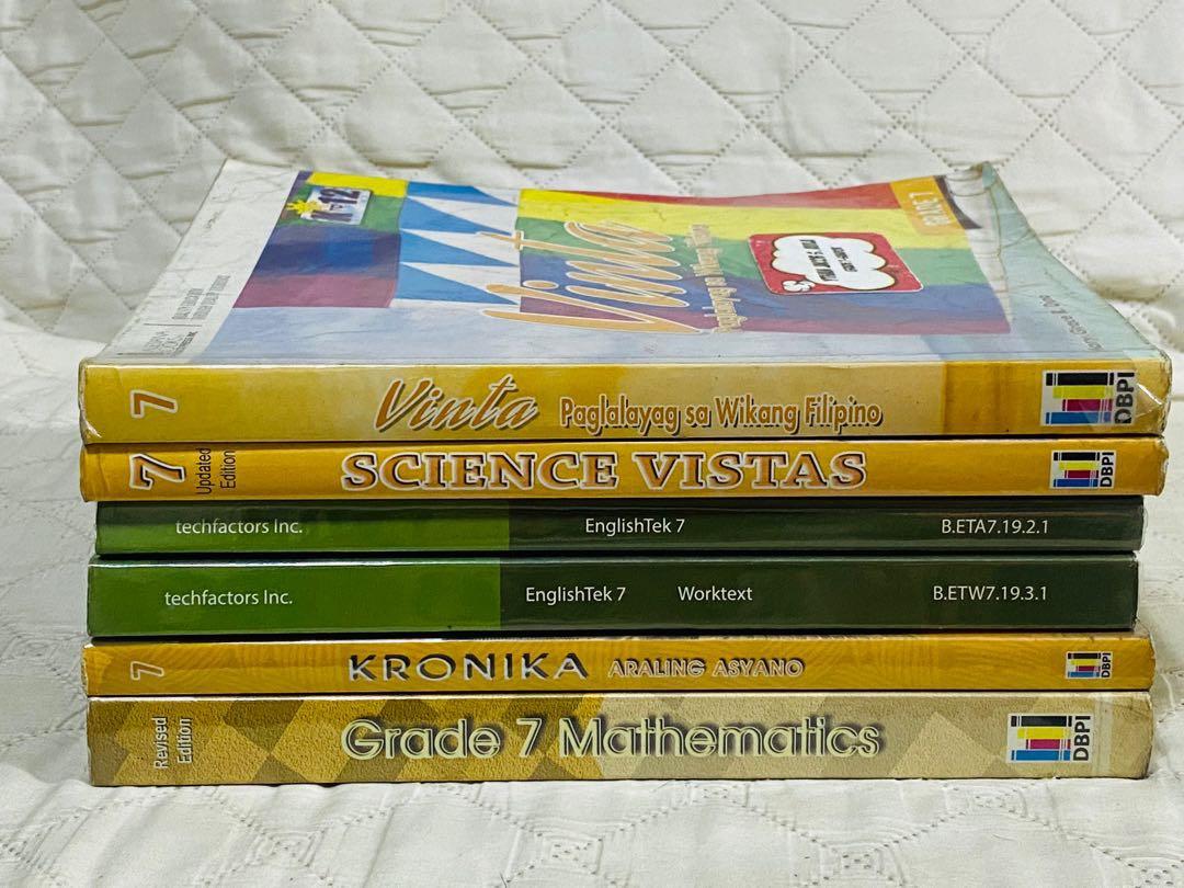 GRADE 7 BOOKS, Hobbies & Toys, Books & Magazines, Textbooks on Carousell